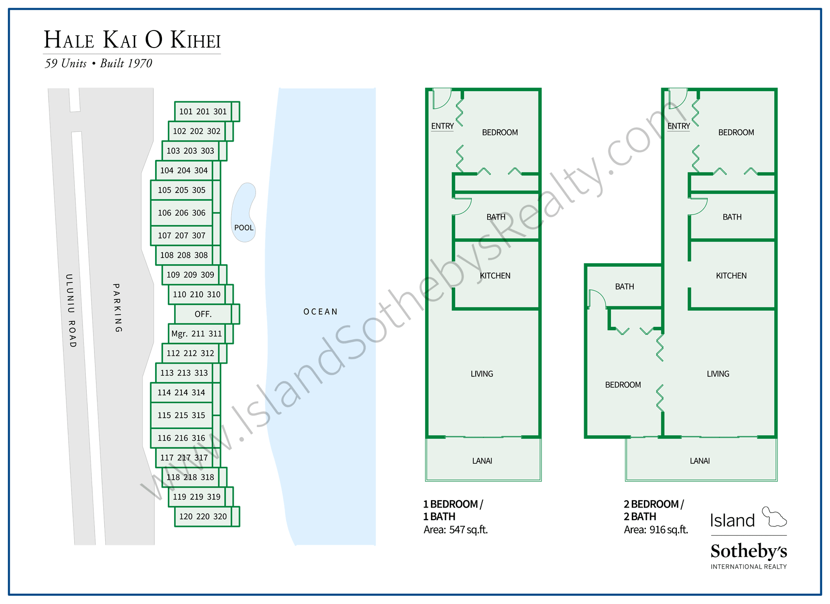 Map of Hale Kai O Kihei Condominium Maui